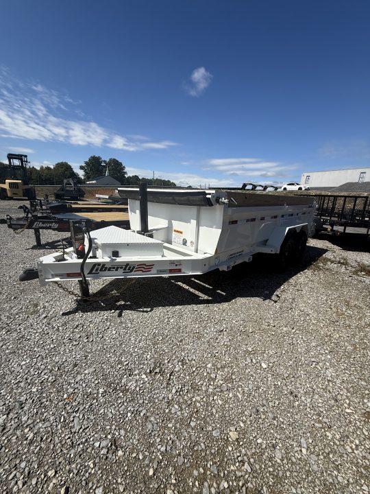 New 2026 Liberty LD14K83B8x14 Dump Trailer, 15.4K GVWR, 7 GA FLOOR, FOOR HOLDERS