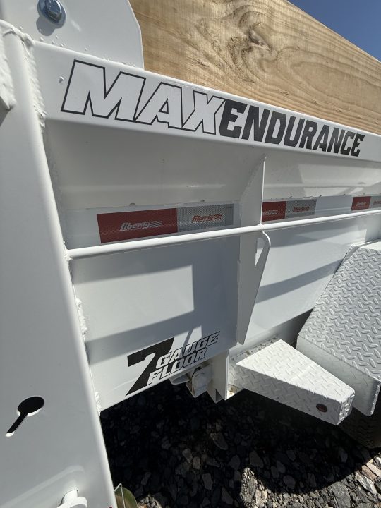 New 2026 Liberty LD14K83B8x14 Dump Trailer, 15.4K GVWR, 7 GA FLOOR, FOOR HOLDERS