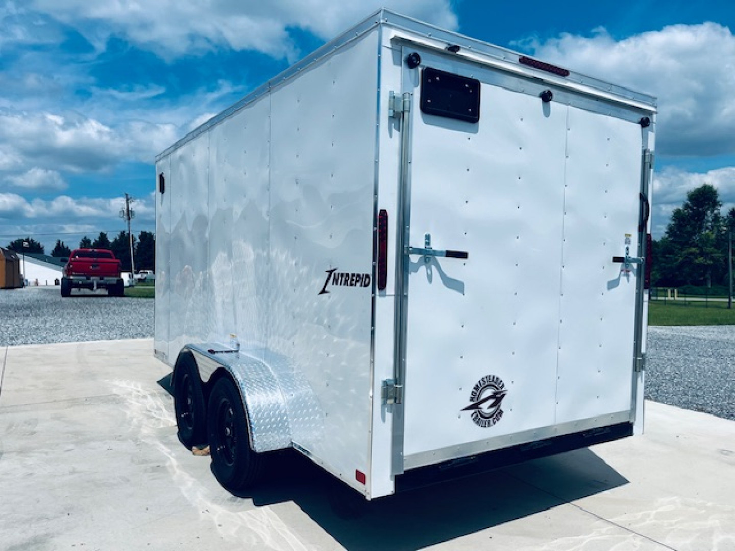 New 2026 Homesteader 7X14 Enclosed Trailer 714IT