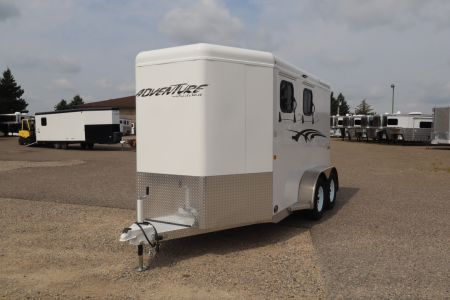New 2026 Trails West 2 Horse BP Horse Trailer