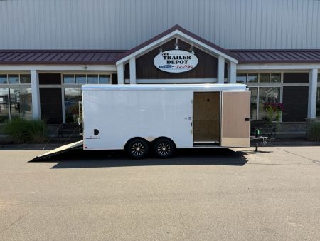 New Pace American 8'6" x 18' Enclosed Landscape Trailer 9.9K