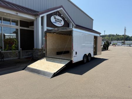 New Pace American 8'6" x 18' Enclosed Landscape Trailer 9.9K
