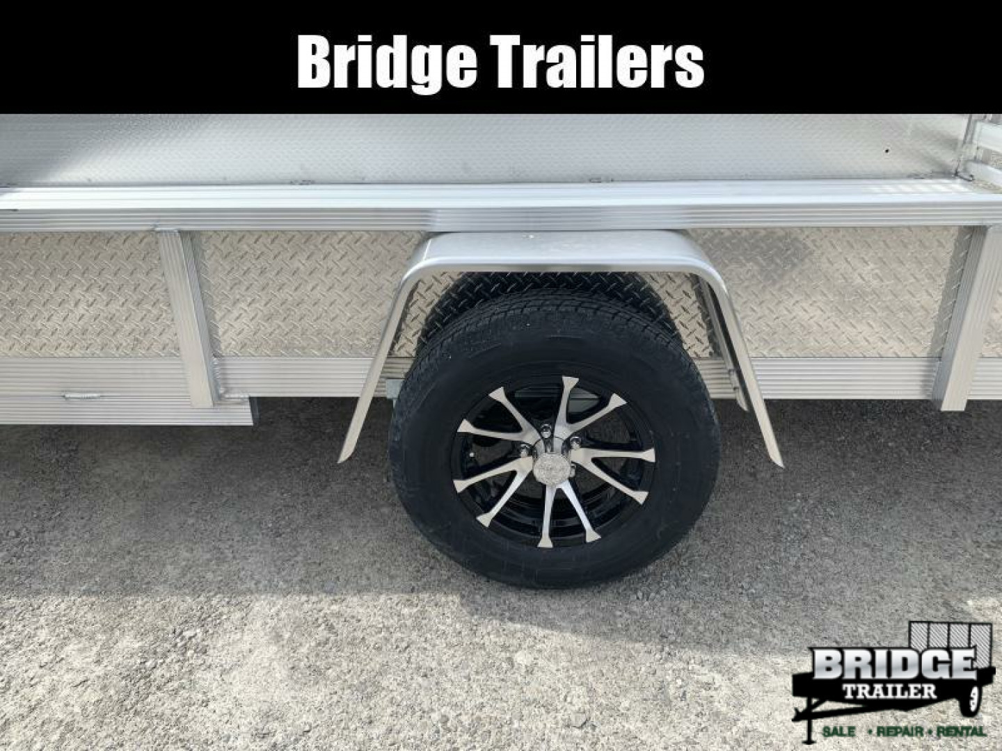 New 2026 Sport Haven AUT614D (6' X 14') 2.9K Aluminum Utility Trailer