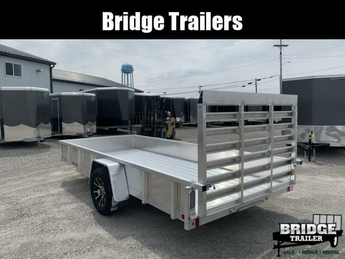New 2026 Sport Haven AUT614D (6' X 14') 2.9K Aluminum Utility Trailer
