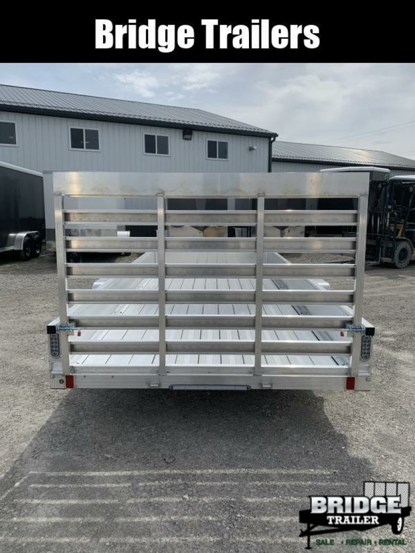 New 2026 Sport Haven AUT614D (6' X 14') 2.9K Aluminum Utility Trailer