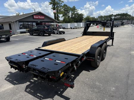 New 14EHG-20D3A-MRBK BIG TEX 7' X 20' GOOSENECK EQUIPMENT TRAILER