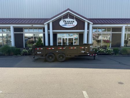 New CAM Superline 6’9″ X 16′ LOW PROFILE BEAST DUMP TRAILER 15.4K