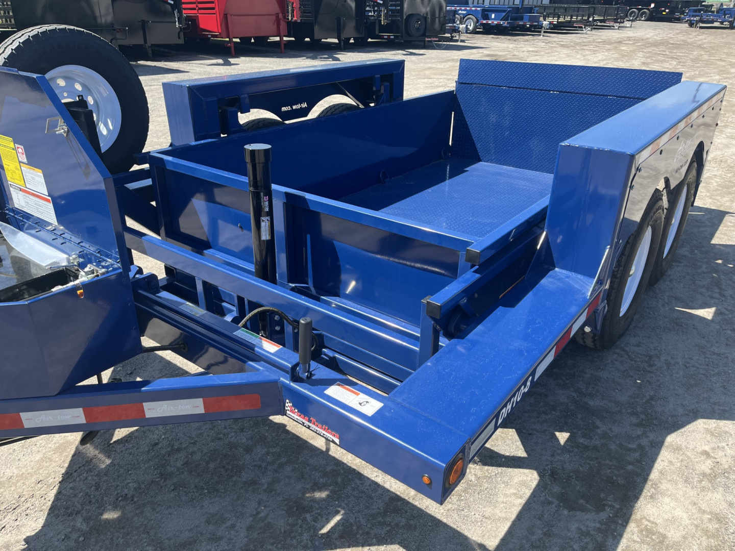New DH10 AIR TOW 6'2" X 10'5" DROP DECK & DOCK LOADING EQUIPMENT TRAILER