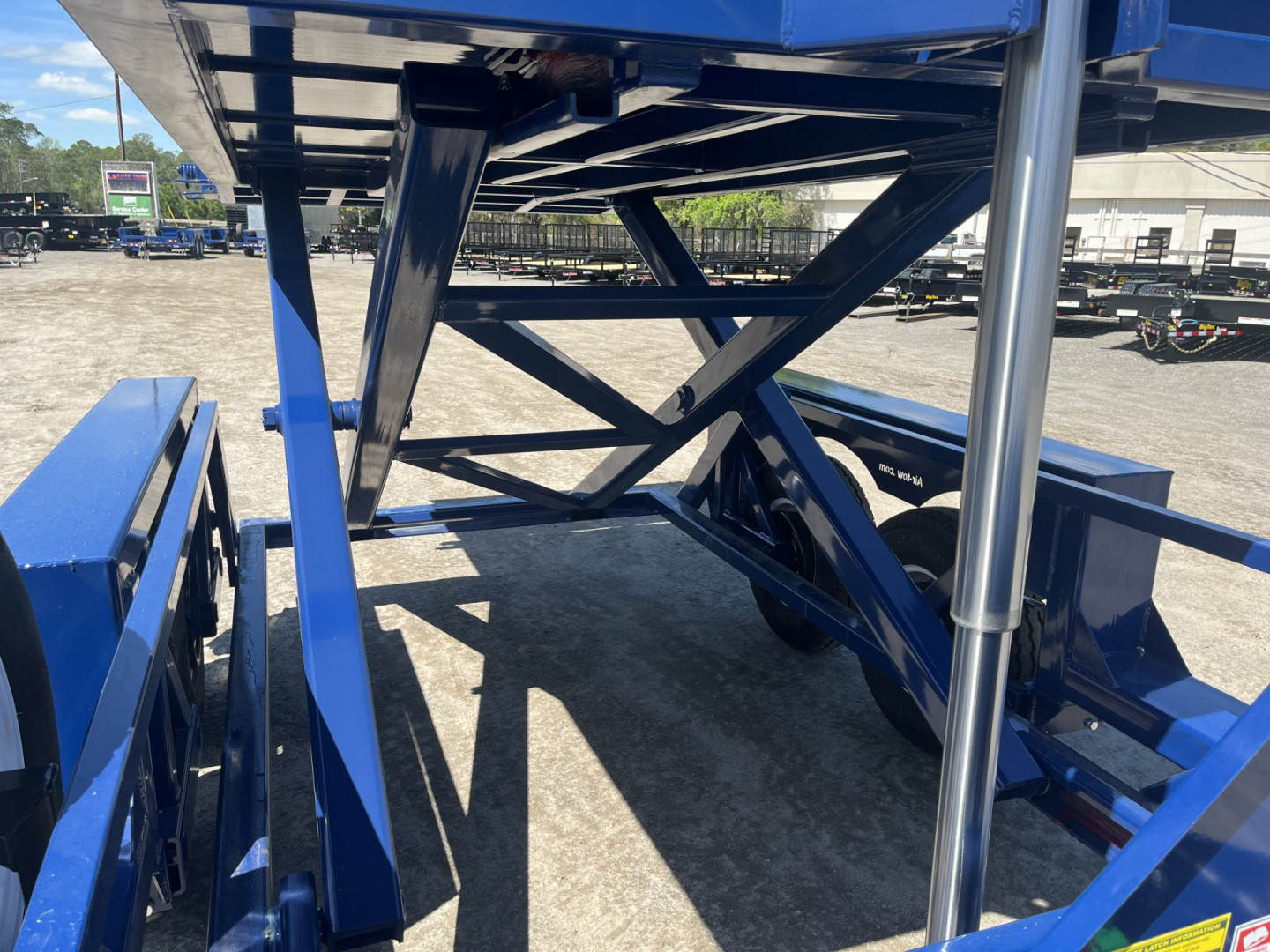 New DH10 AIR TOW 6'2" X 10'5" DROP DECK & DOCK LOADING EQUIPMENT TRAILER