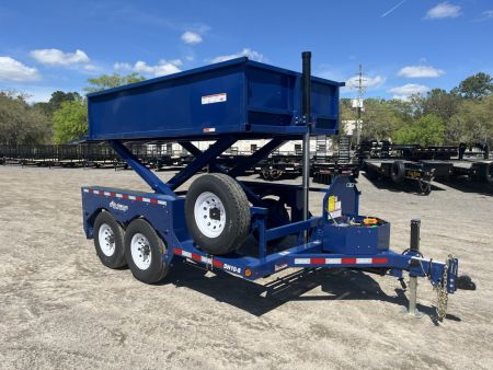 New DH10 AIR TOW 6'2  X 10'5  DROP DECK & DOCK LOADING EQUIPMENT TRAILER
