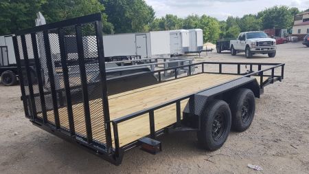 New 2026 MEB 83 x16 Utility Trailer wRamp Gate 7K