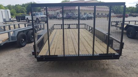 New 2026 MEB 83 x16 Utility Trailer wRamp Gate 7K