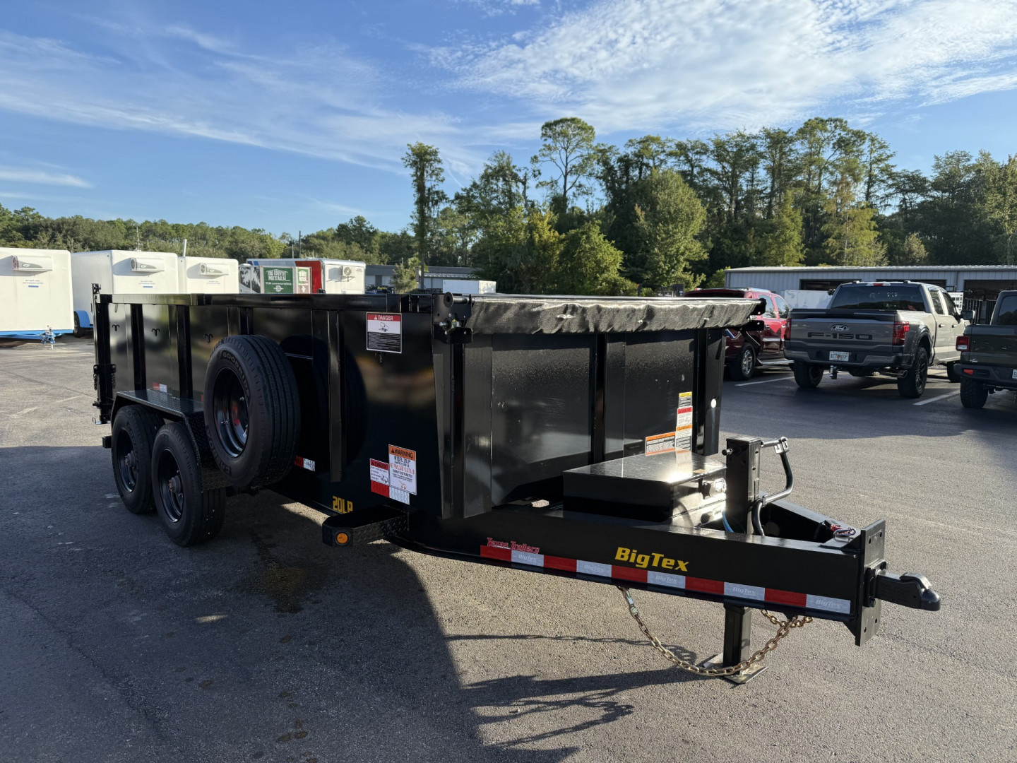New 20LP-16BK6SIRPD BIG TEX 7' X 16' MEGA DUTY DUMP TRAILER