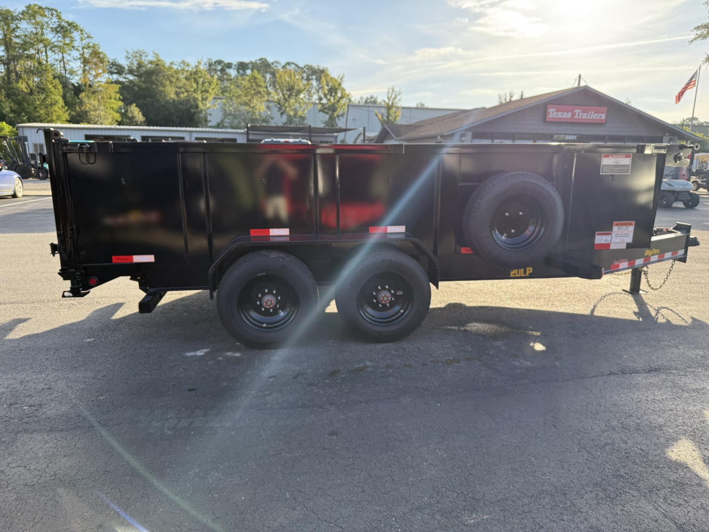 New 20LP-16BK6SIRPD BIG TEX 7' X 16' MEGA DUTY DUMP TRAILER