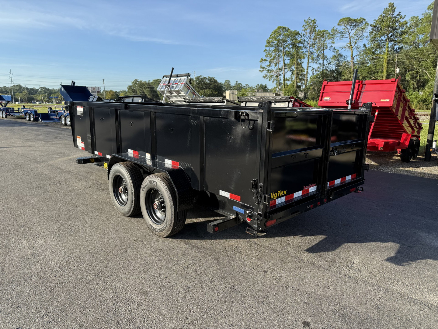 New 20LP-16BK6SIRPD BIG TEX 7' X 16' MEGA DUTY DUMP TRAILER