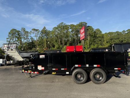 New 20LP-16BK6SIRPD BIG TEX 7' X 16' MEGA DUTY DUMP TRAILER