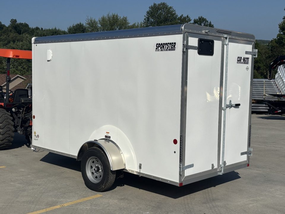 New 2027 Car Mate Trailers CM612ECV Cargo / Enclosed Trailer