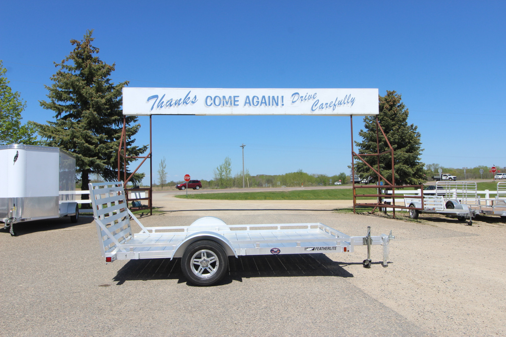 New 2025 Featherlite Trailers 1693 12' Utility Trailer