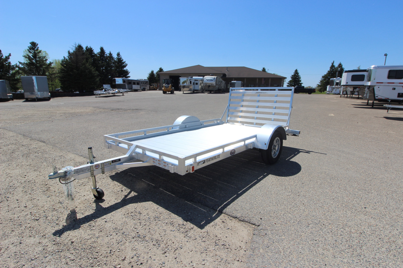 New 2025 Featherlite Trailers 1693 12' Utility Trailer