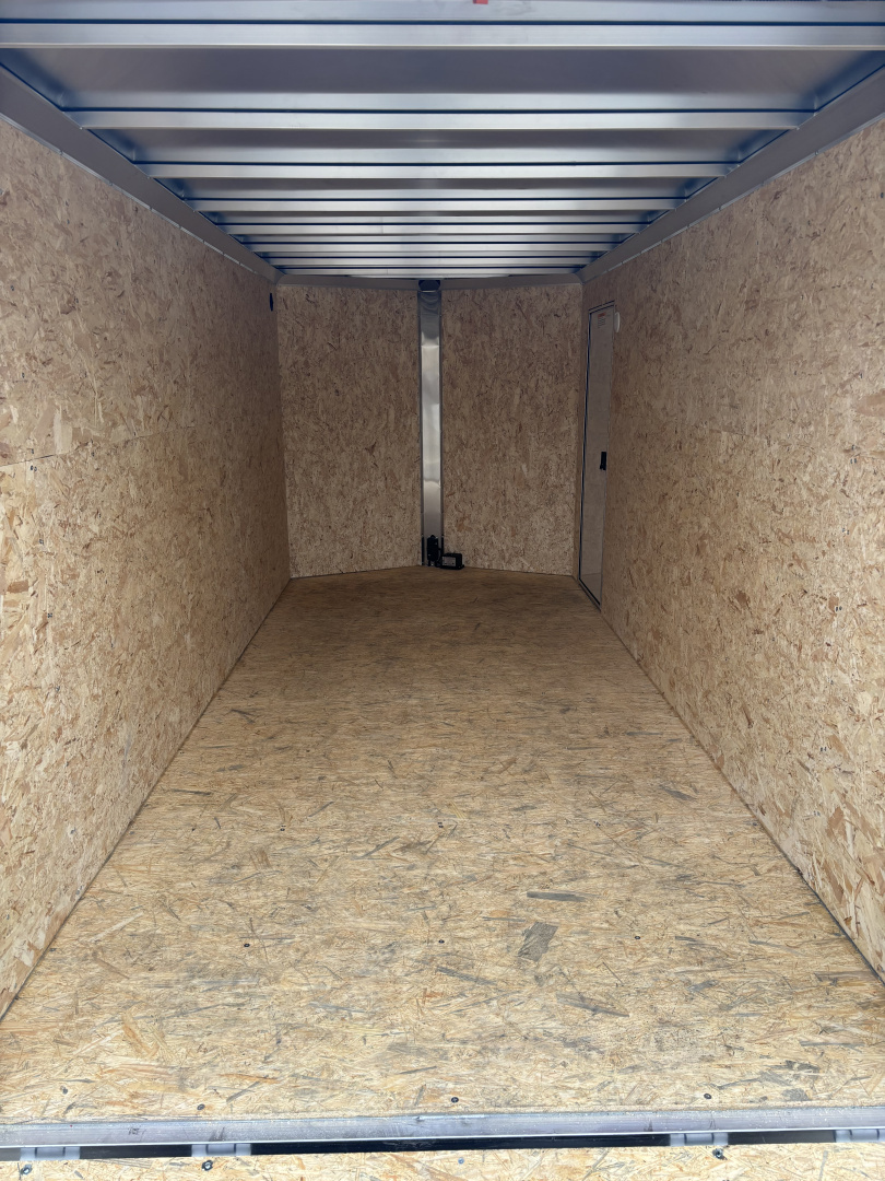 New 2026 (ALL ALUMINUM) High Country Trailers 7x16 Xpress XLT Pro Series Enclosed Trailer (V-Nose) - Red - w/ Ramp - 7000# GVWR