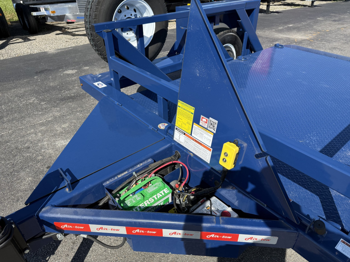 New S10-55 AIR TOW 6'3" X 10' DROP DECK EQUIPMENT TRAILER