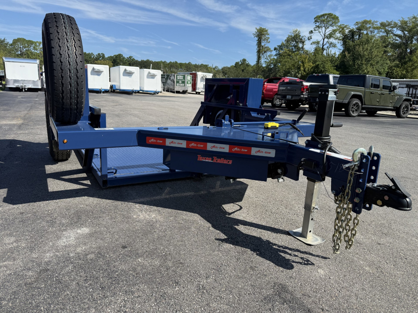 New S10-55 AIR TOW 6'3" X 10' DROP DECK EQUIPMENT TRAILER