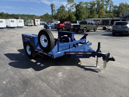 New S10-55 AIR TOW 6'3" X 10' DROP DECK EQUIPMENT TRAILER