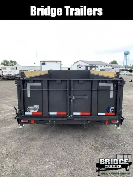 New 2026 Diamond C Trailers LPT208L14X81 (81" X 14') 18K Telescopic Dump Trailer