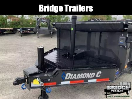 New 2026 Diamond C Trailers LPT208L14X81 (81" X 14') 18K Telescopic Dump Trailer