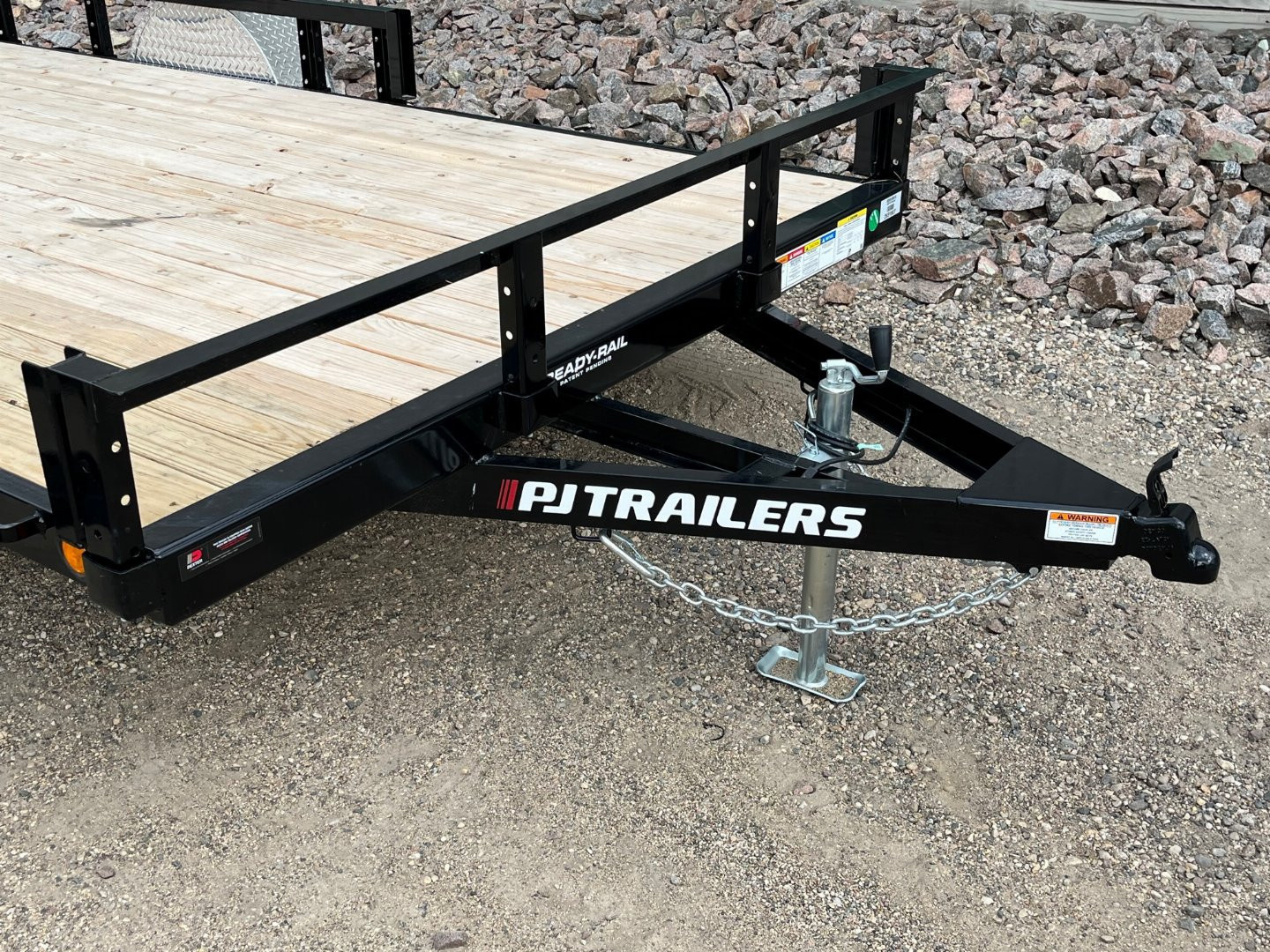 New 2026 12'x83" PJ Channel Utility Trailer