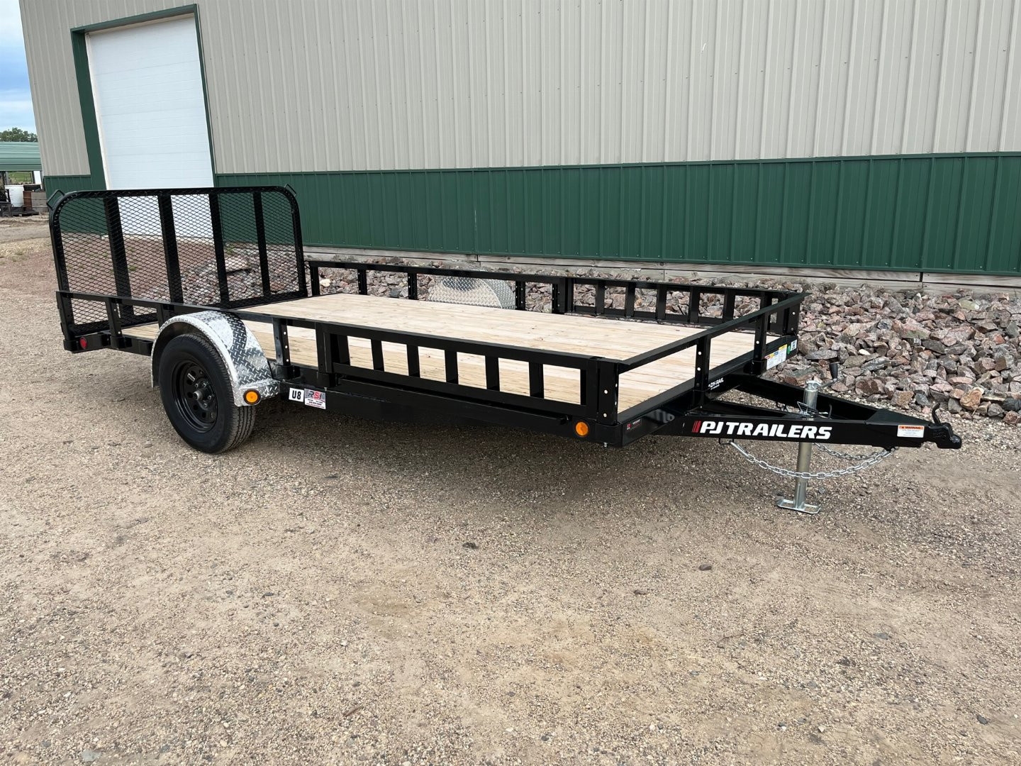 New 2026 12'x83" PJ Channel Utility Trailer