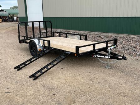 New 2026 12'x83" PJ Channel Utility Trailer