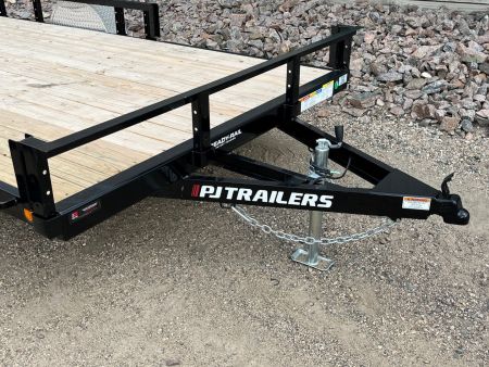 New 2026 12'x83" PJ Channel Utility Trailer