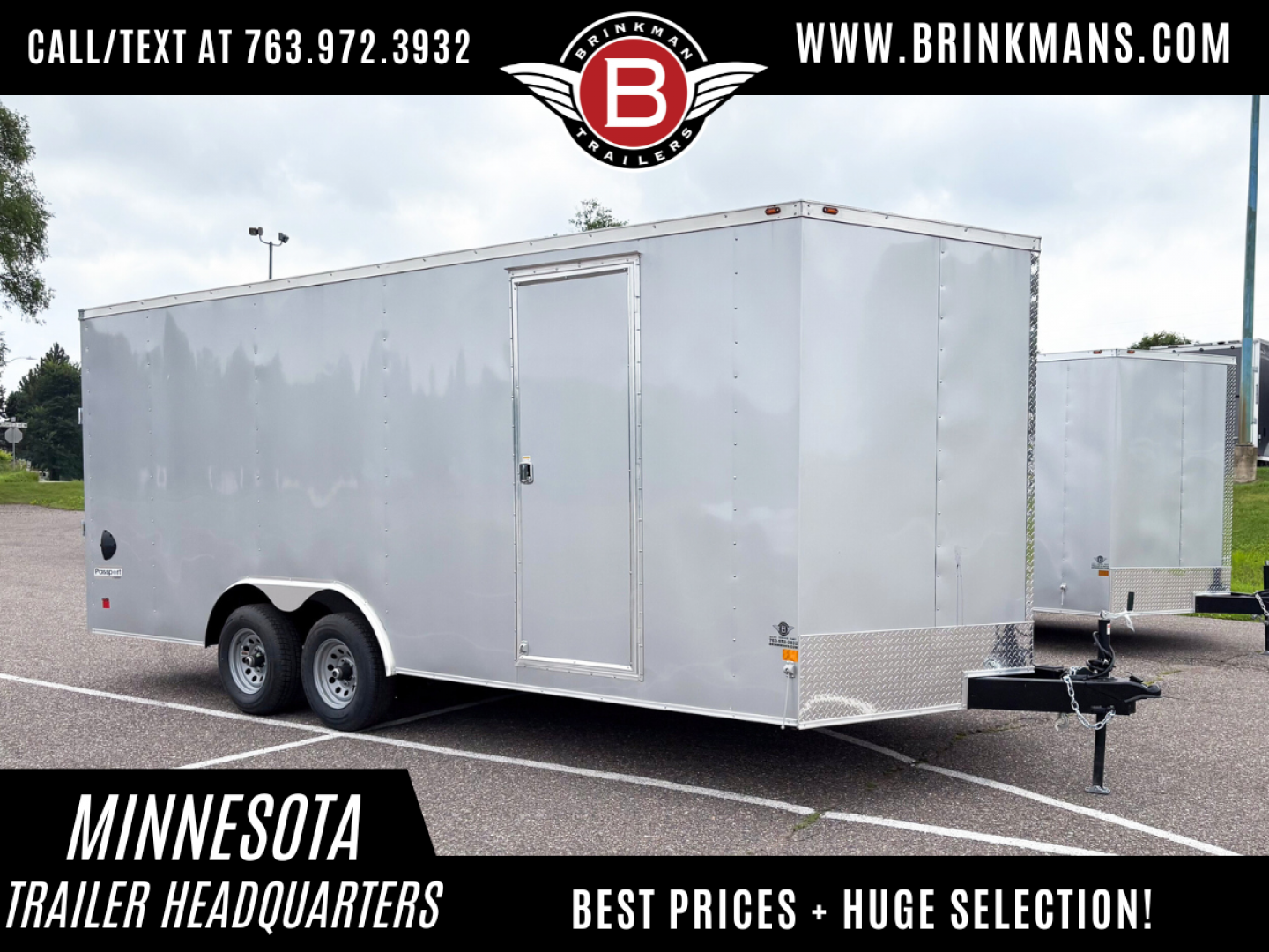 New 2025 Haulmark 8.5x20 Enclosed Cargo Trailer
