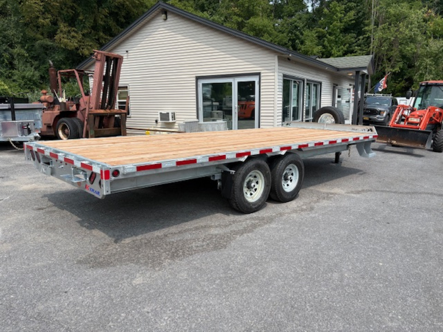 New 2026 K-Trail 20' Galvanized 20' Deckover Equipment-14K GVW