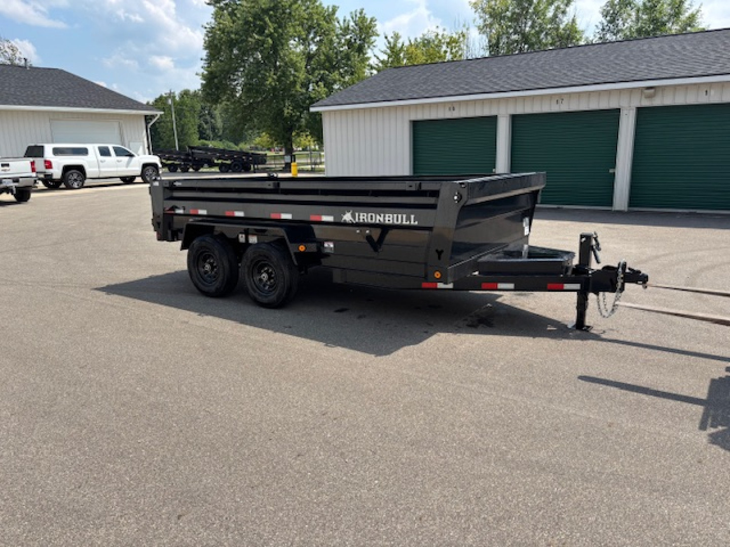 New 2026 Iron Bull 7x14 Dump Trailer