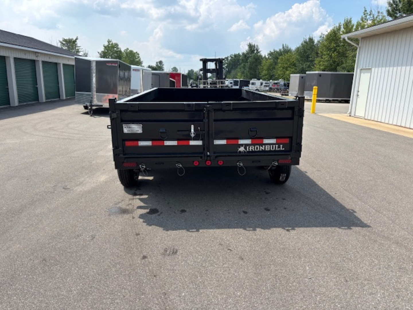 New 2026 Iron Bull 7x14 Dump Trailer