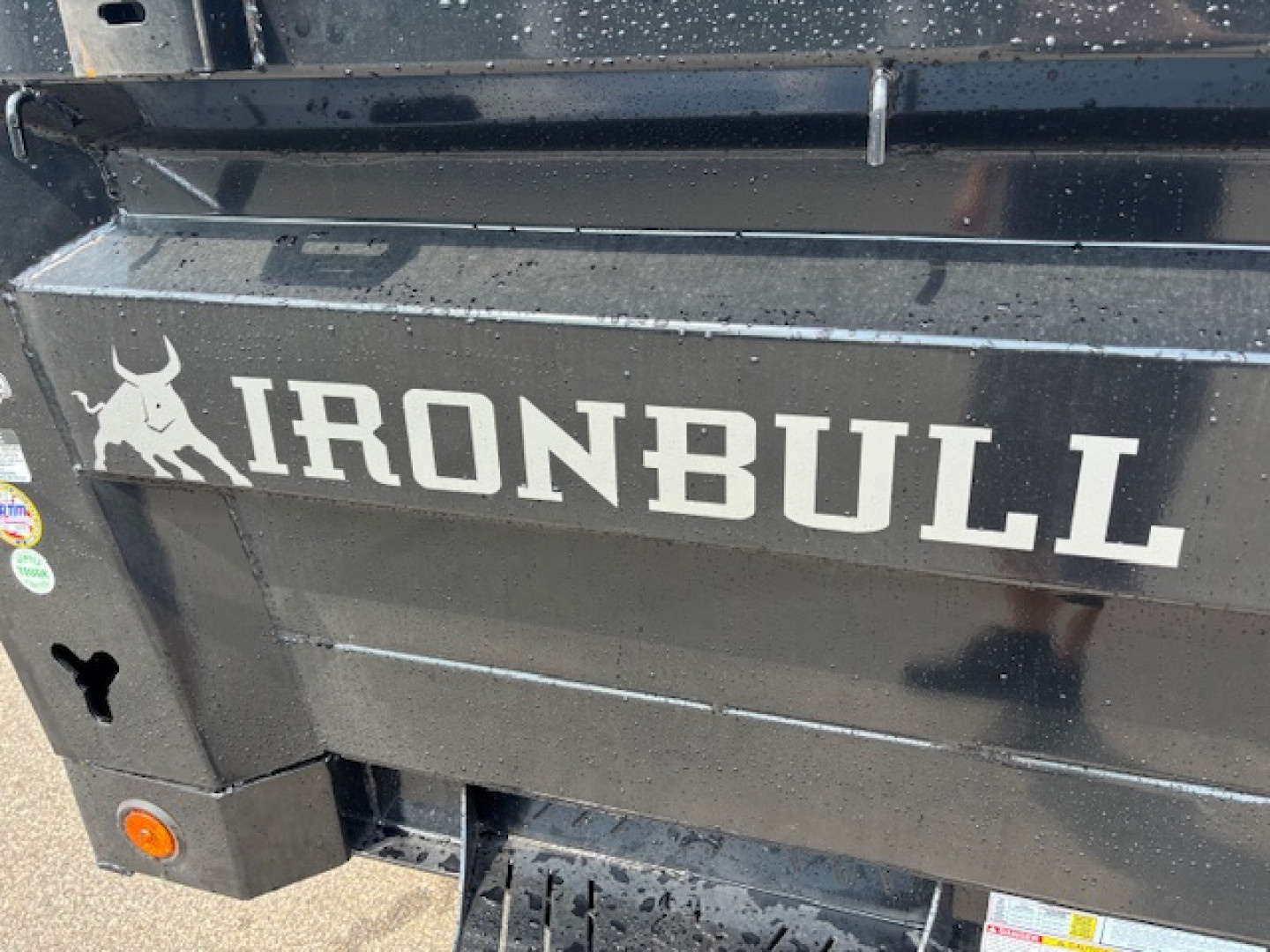New 2026 Iron Bull 7x14 Dump Trailer