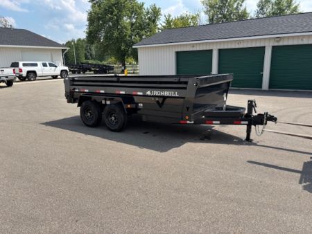 New 2026 Iron Bull 7x14 Dump Trailer