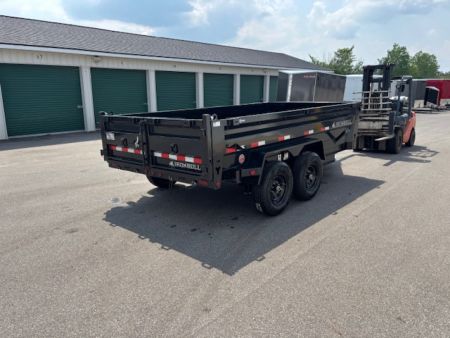 New 2026 Iron Bull 7x14 Dump Trailer