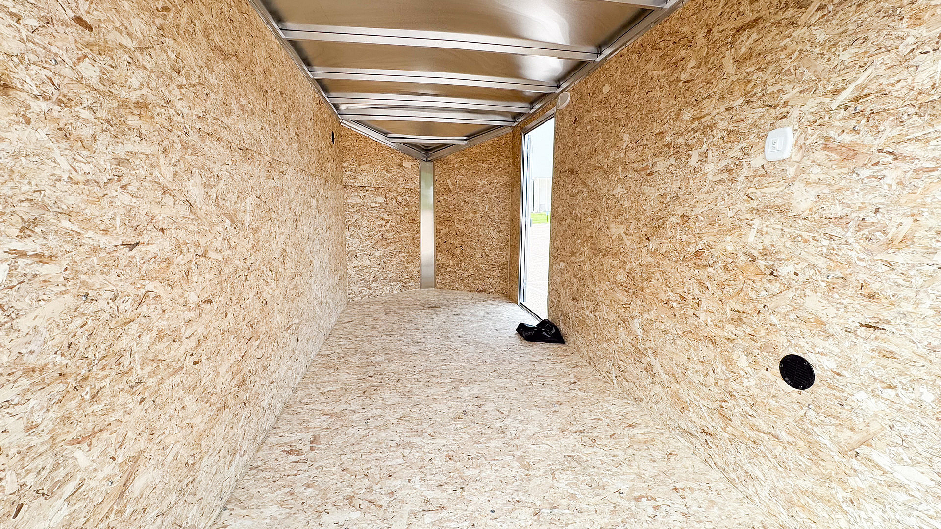 New Lightning 6x12 Enclosed Cargo Trailer - Double Doors!