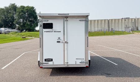 New Lightning 6x12 Enclosed Cargo Trailer - Double Doors!