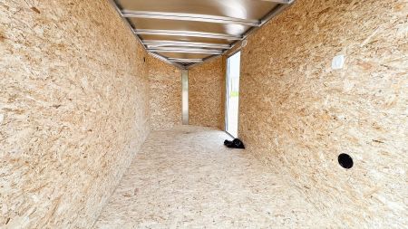 New Lightning 6x12 Enclosed Cargo Trailer - Double Doors!