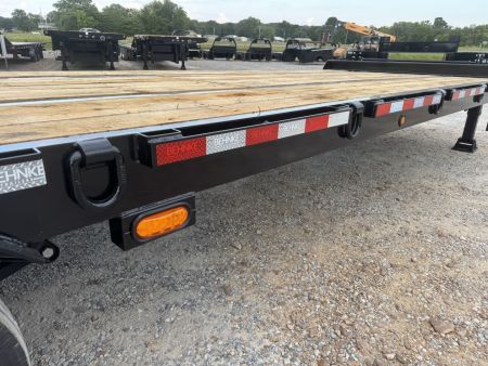 New 2026 Behnke 102"x31' 20 TON Pintle Hitch Tag Trailer *HYD BI FOLD RAMPS*