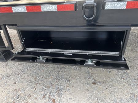 New 2026 Behnke 102"x31' 20 TON Pintle Hitch Tag Trailer *HYD BI FOLD RAMPS*