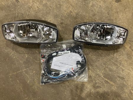 New HEADLIGHT KIT, HALOGEN W/CON.&BAT