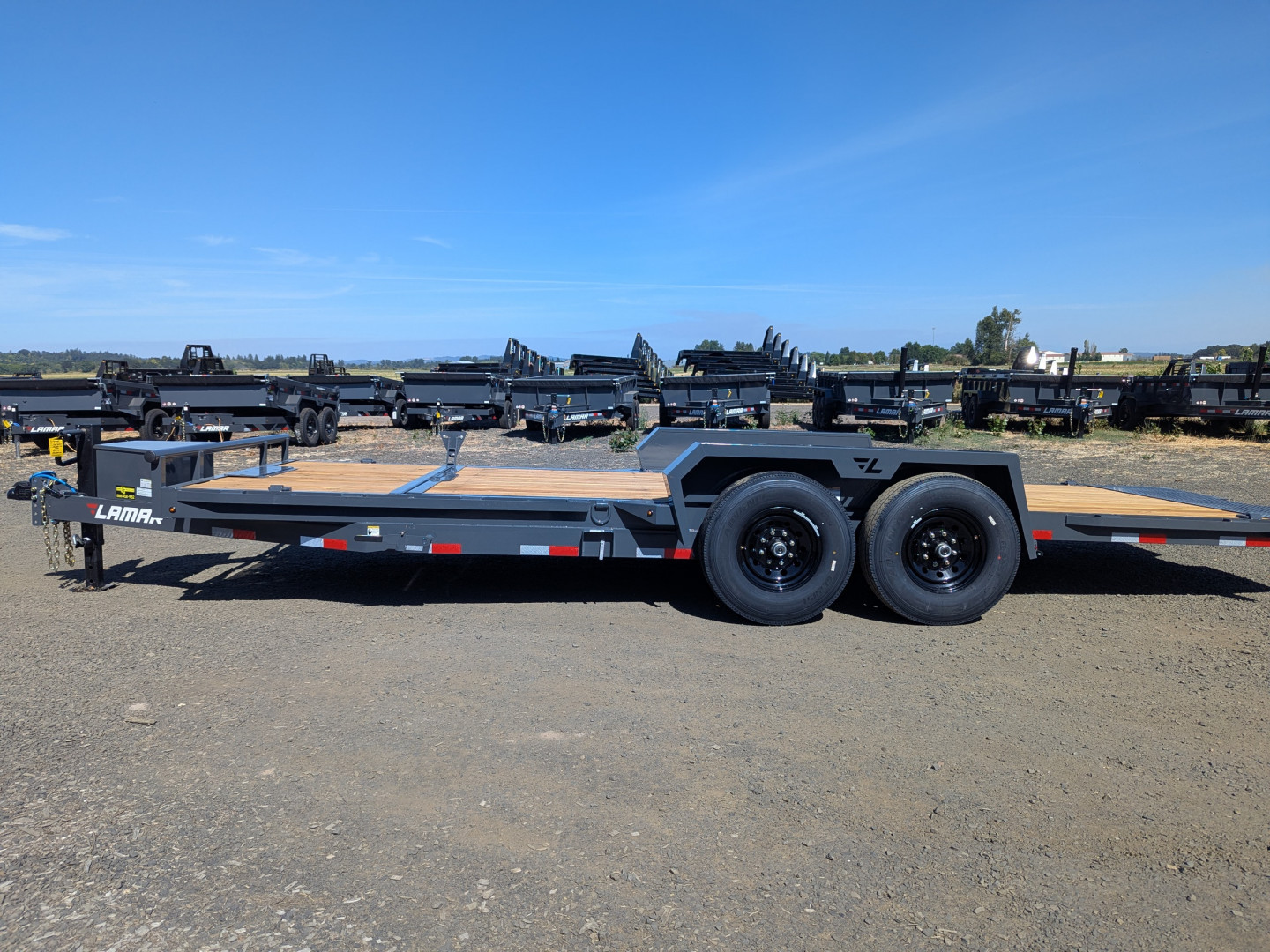 New 2026 Lamar Trailers TD7X20/14K SPLIT Tilt Trailer