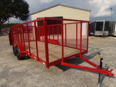 New 2026 Tuff Dawg Trailers 6.4X16Yard Pup Utility Trailer