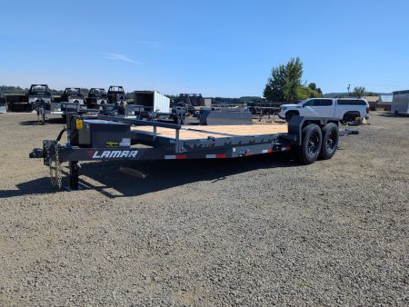 New 2026 Lamar Trailers TD 7X20/14K SPLIT Tilt Trailer