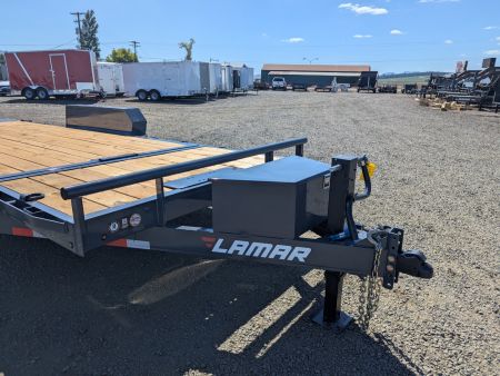 New 2026 Lamar Trailers TD 7X20/14K SPLIT Tilt Trailer